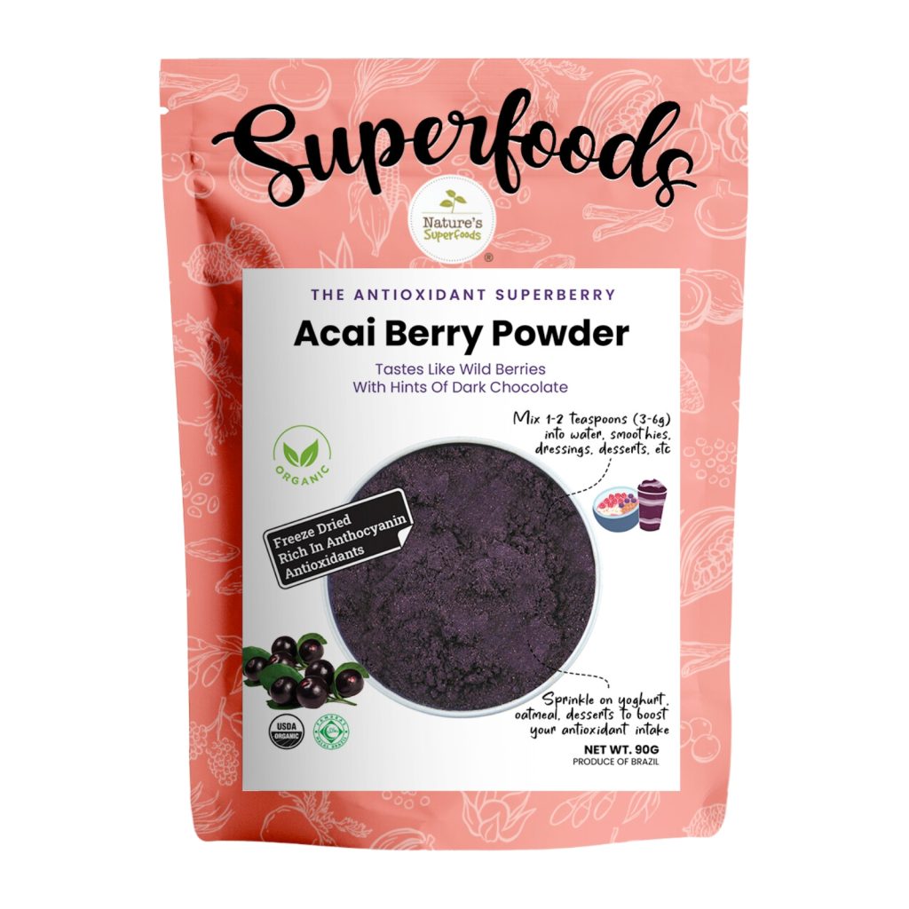 SuperFood Powder- Organic Acai Berry Powder