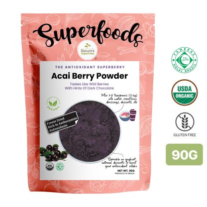 Acai Berry Powder 90G - Front (CERT)