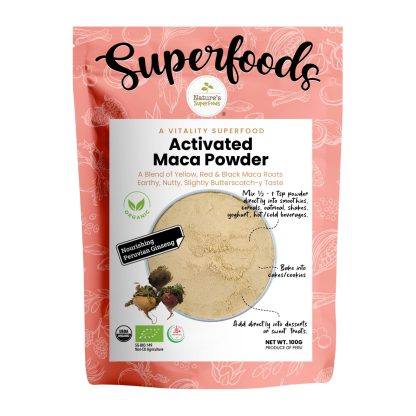 Activated Maca Powder 100G Front