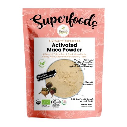 Activated Maca Powder 100G - Front