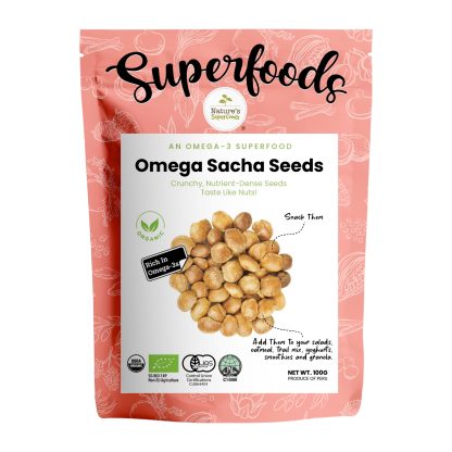 Sacha Inchi Seeds 100G - Front