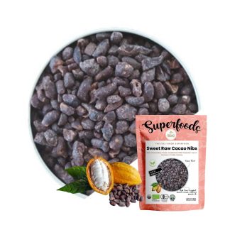 Sweet Raw Cacao Nibs 150G - Front(1)