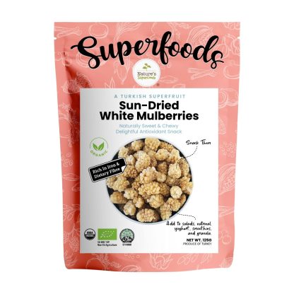 White Mulberries 125G - Front