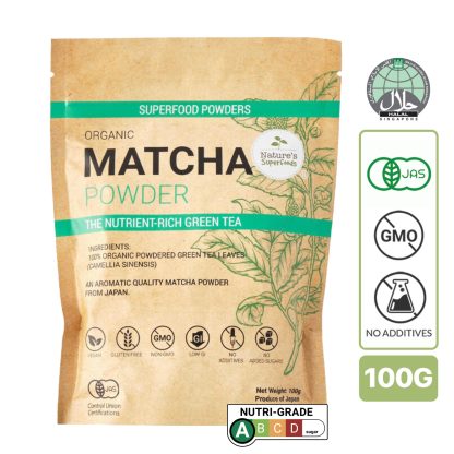 Culinary Matcha Powder 100G - Front CERT