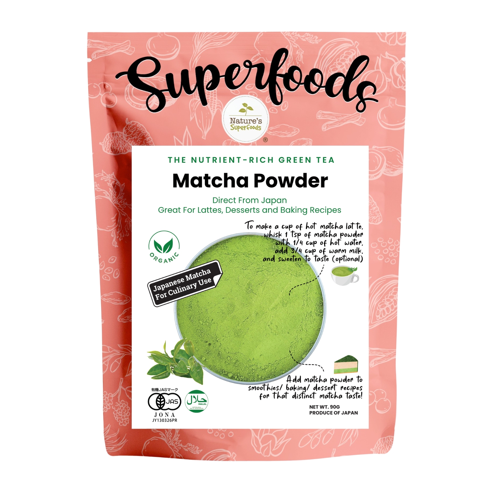 Matcha Powder 9G Front (1)