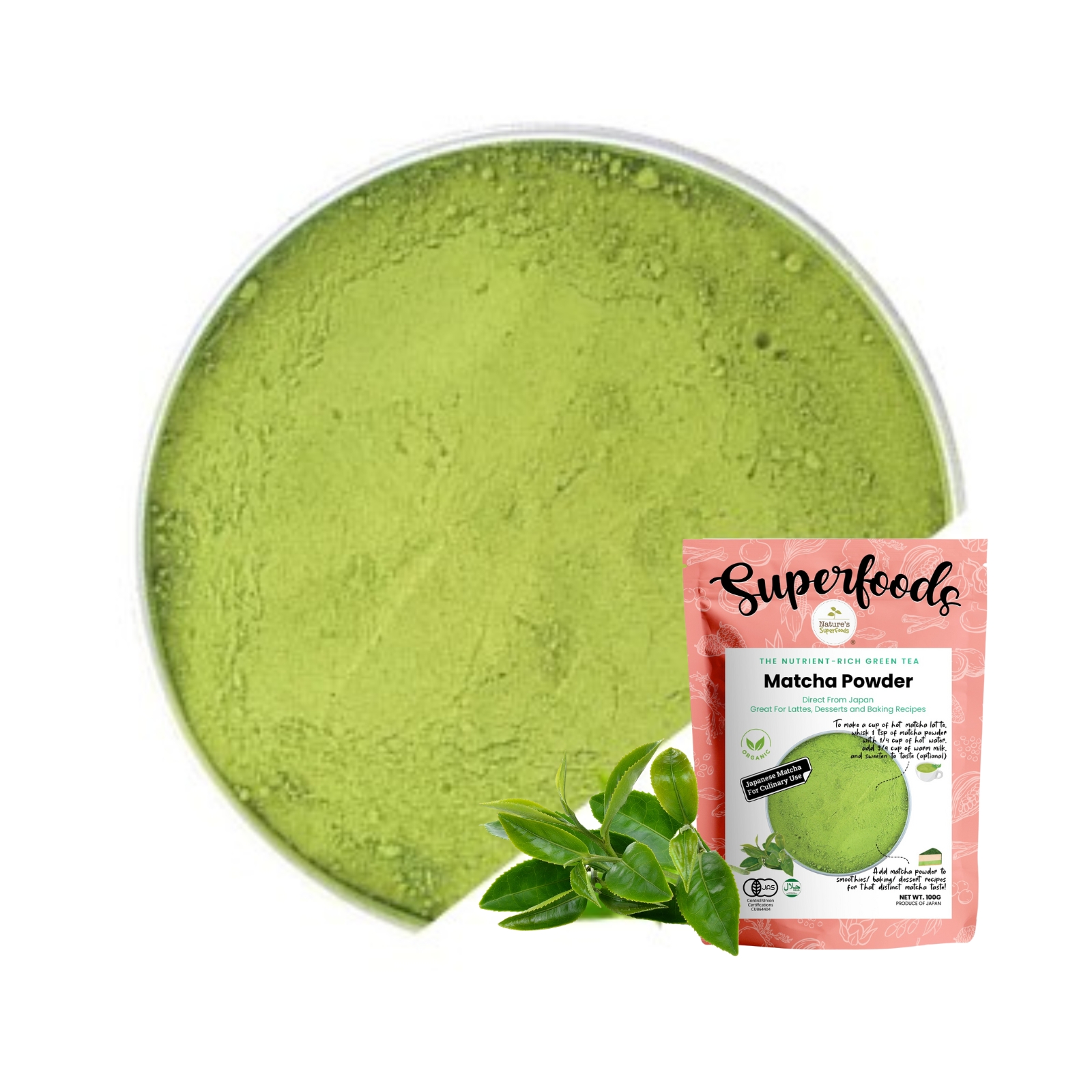 Matcha green tea powder - Purchase, use, cooking recipes