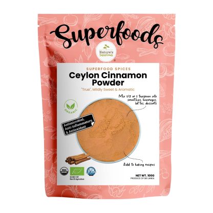 Ceylon Cinnamon Powder 100G Front (3)