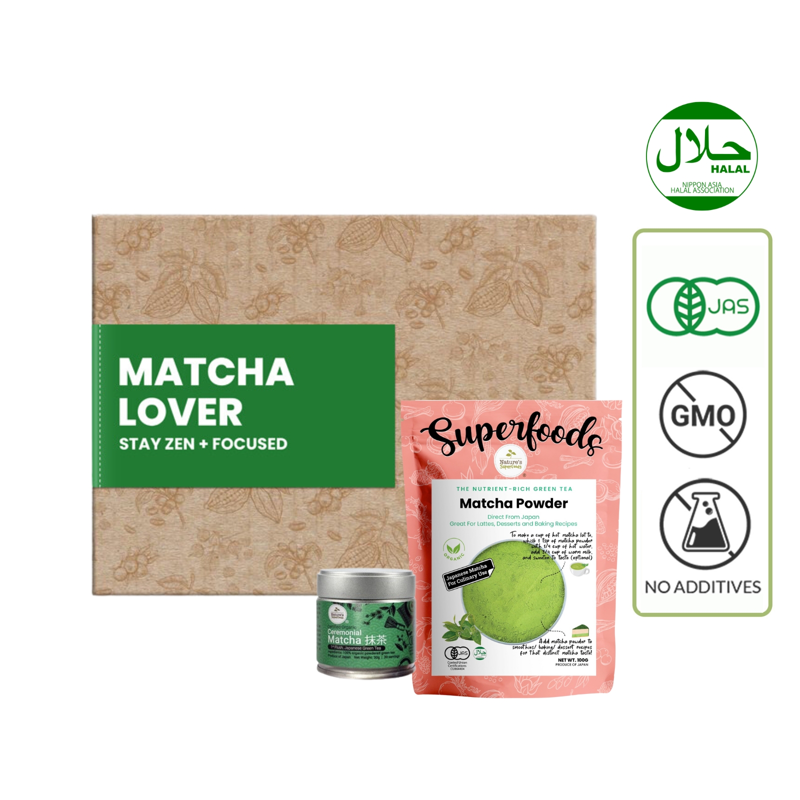 Tea Lover's Organic Matcha Tea Set