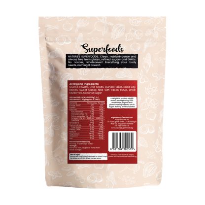 Muesli Porridge 320G Back (NASAA)