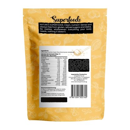 Nutritional Yeast Flakes 150G Back (3)