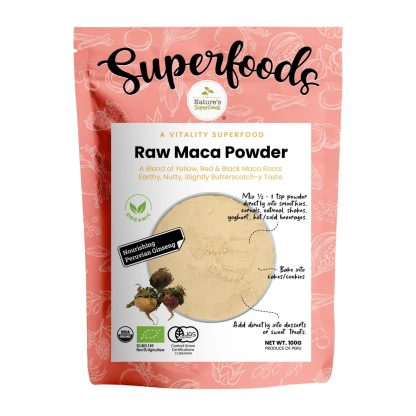 Raw Maca Powder 100G - Front