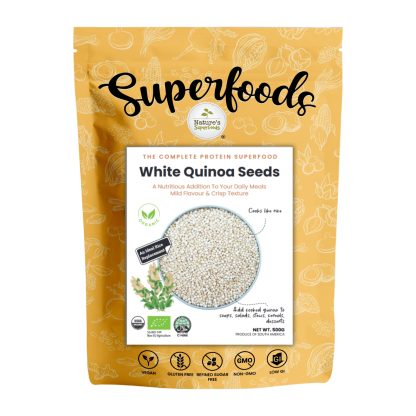 White Quinoa Seeds 500G - Front