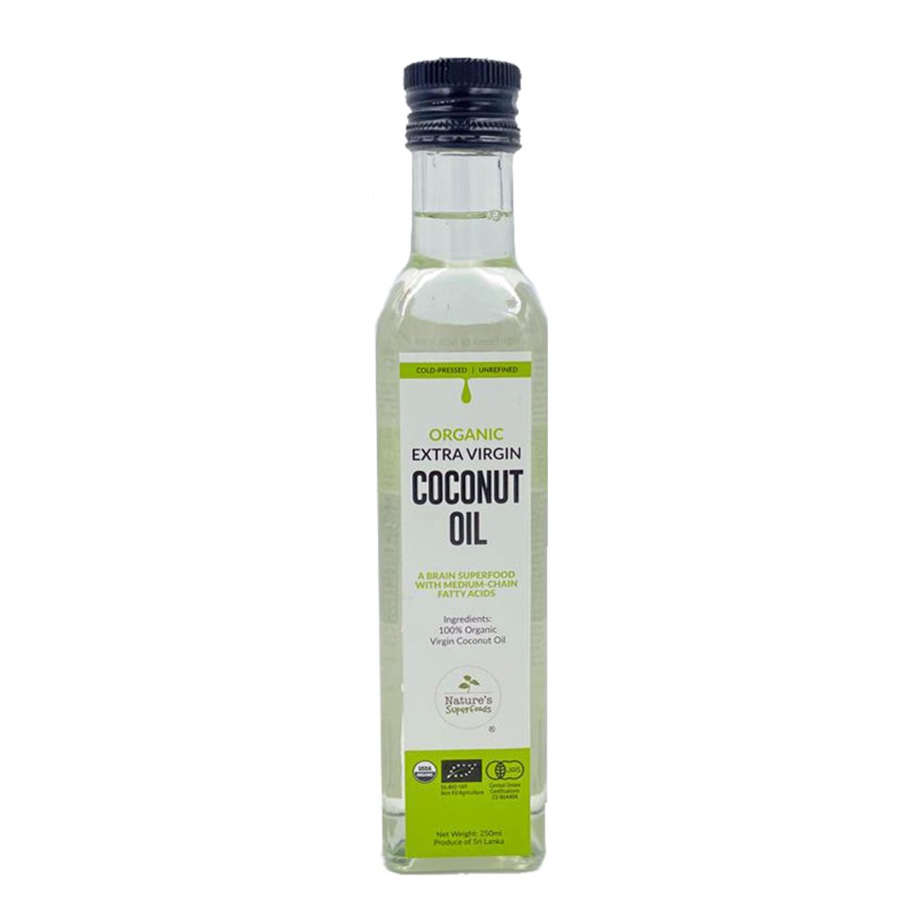 Organic Virgin Coconut Oil | Cold-Pressed l Nature's Superfoods