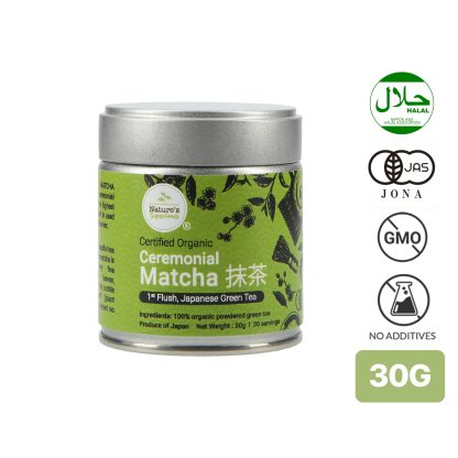 Ceremonial Matcha 30G Front (CERT)