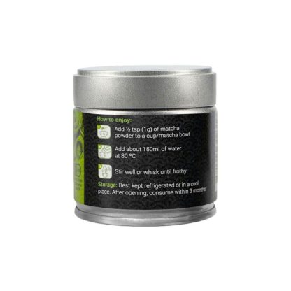 Ceremonial Matcha 30G Side (1)