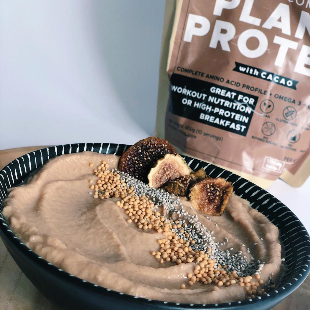 Cacao Plant Protein Powder Bowl Recipe
