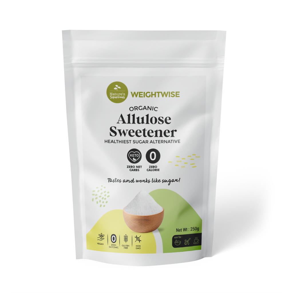 Organic Allulose Zero-Calorie Sweetener | Nature's Superfoods