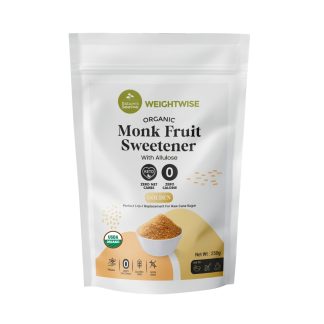 Monk Fruit Erythritol 250G Front