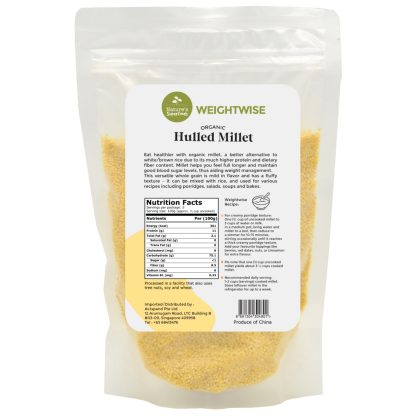 Hulled Millet 500G (Back)