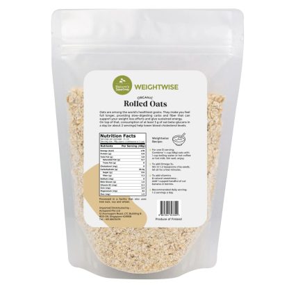 Rolled Oats 500G Back