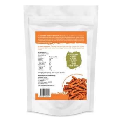 Bean Sticks BBQ 100G Back