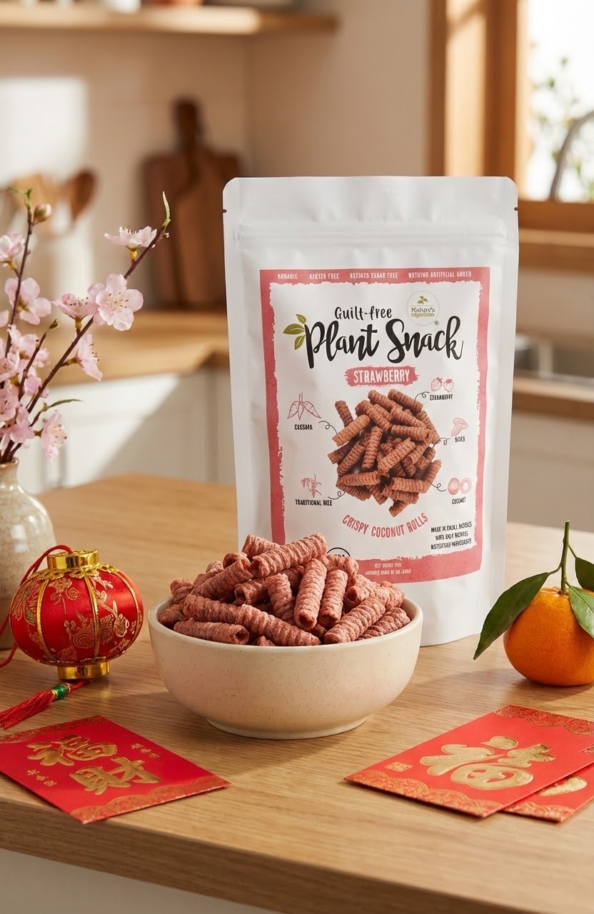 CNY Coconut Rolls Strawberry