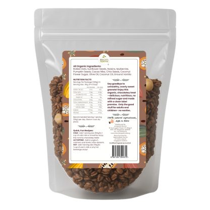 Dark Choc Granola Back