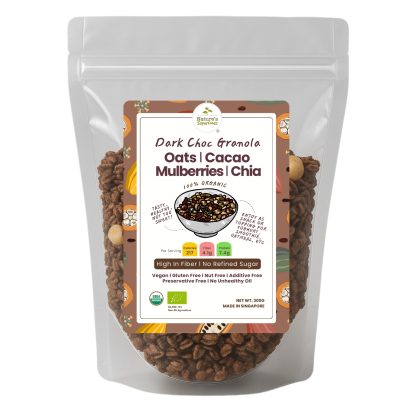 Dark Choc Granola Front