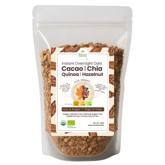 Overnight Oats Cacao Hazelnut Front