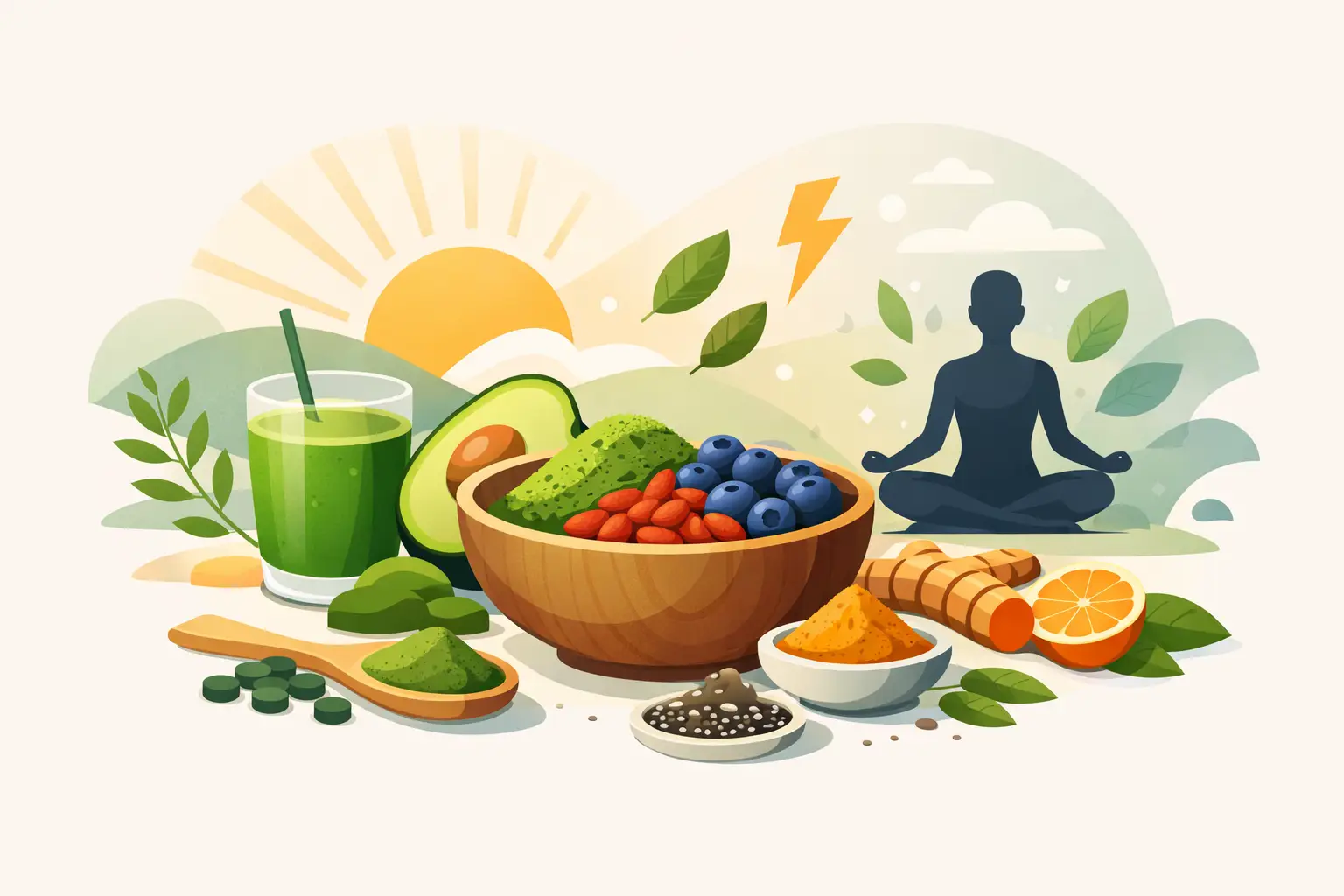 Organic Superfoods for Everyday Energy and Ease